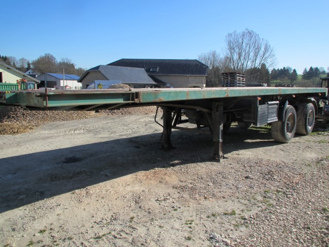 Blumhardt ZK 5826 - Полуприцеп бортовой/ Платформа: фото 1 Blumhardt ZK 5826 - Полуприцеп бортовой/ Платформа: фото 1