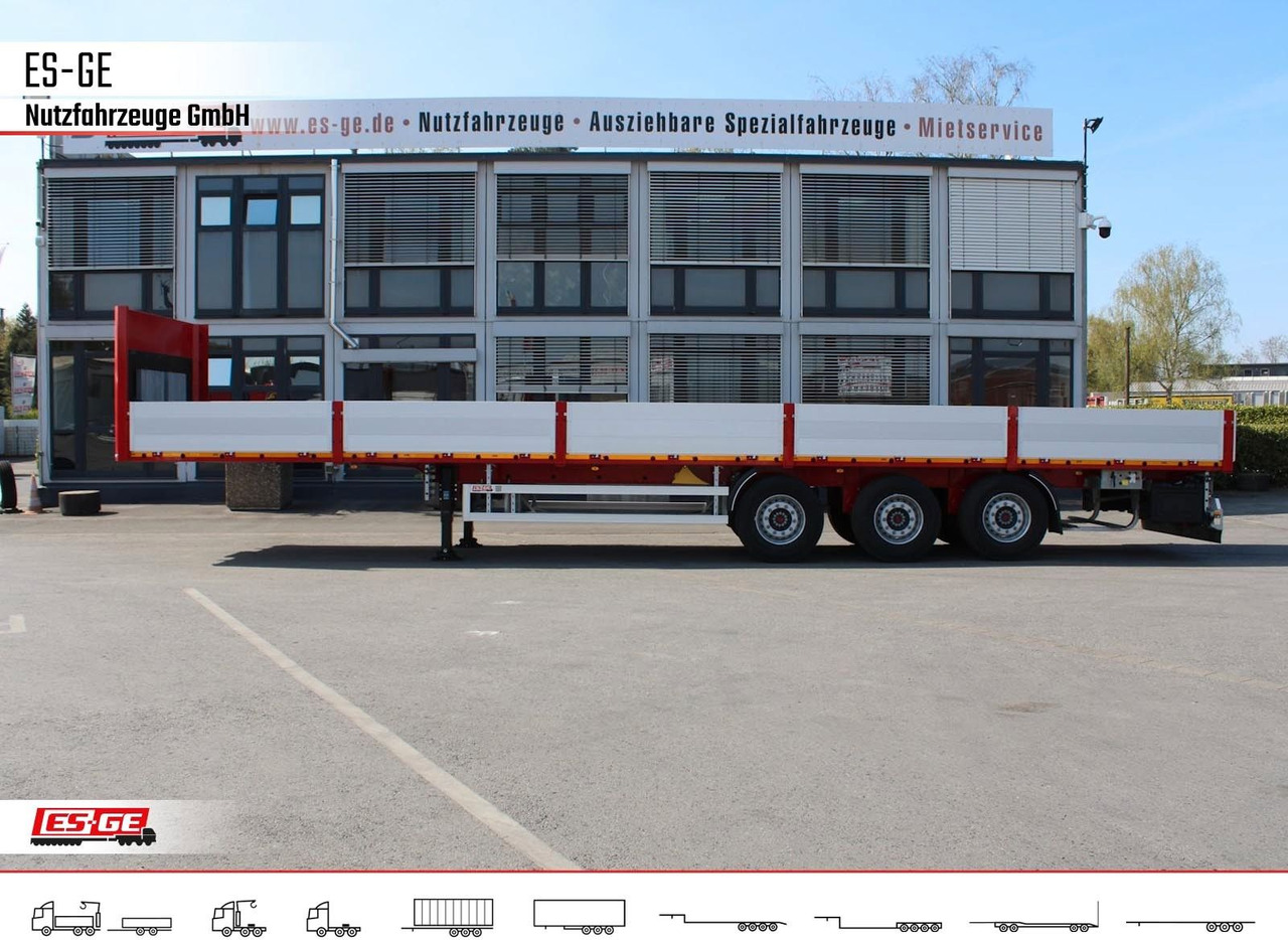 ES-GE 3-Achs Sattelanhänger -Bordwände - Полуприцеп бортовой/ Платформа: фото 2 ES-GE 3-Achs Sattelanhänger -Bordwände - Полуприцеп бортовой/ Платформа: фото 2