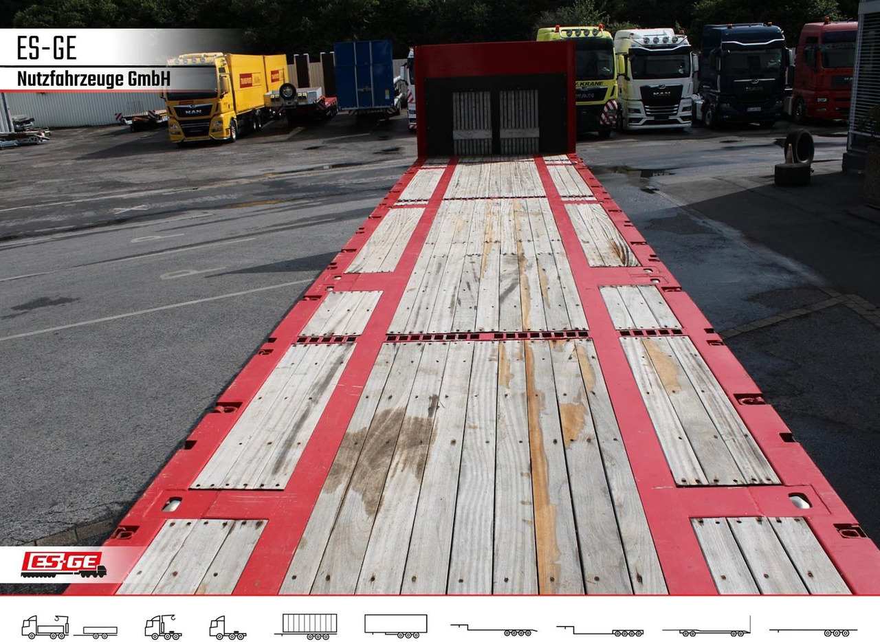Полуприцеп бортовой/ Платформа ES-GE 3-Achs Sattelanhänger - Rungen + CV: фото 6 Полуприцеп бортовой/ Платформа ES-GE 3-Achs Sattelanhänger - Rungen + CV: фото 6