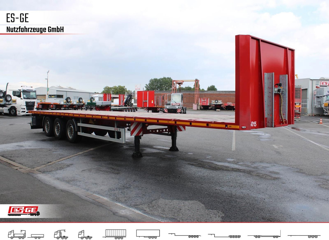 Полуприцеп бортовой/ Платформа ES-GE 3-Achs Sattelanhänger - Rungen + CV: фото 9 Полуприцеп бортовой/ Платформа ES-GE 3-Achs Sattelanhänger - Rungen + CV: фото 9