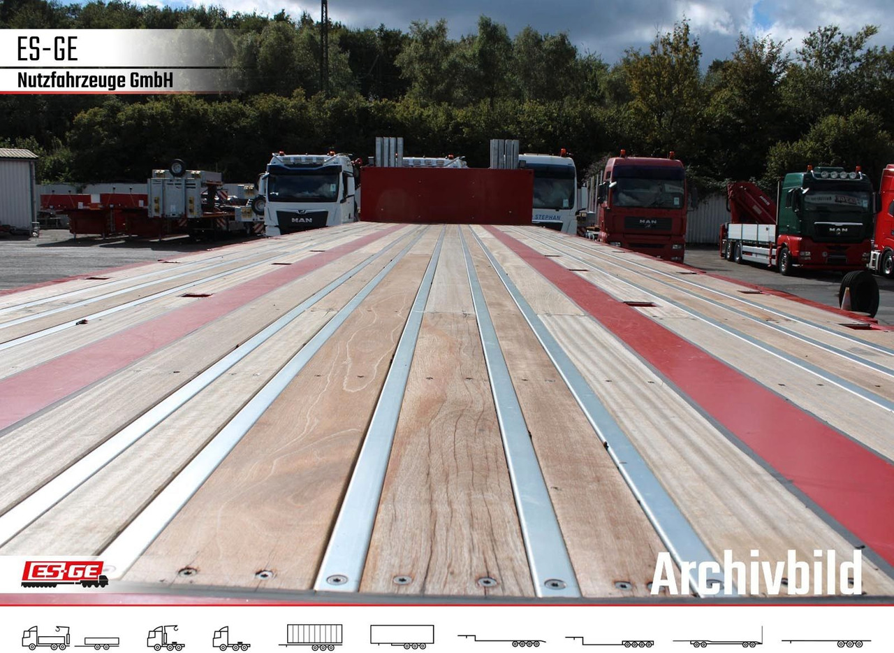 ES-GE 4-Achs-Ballastauflieger - Полуприцеп бортовой/ Платформа: фото 3 ES-GE 4-Achs-Ballastauflieger - Полуприцеп бортовой/ Платформа: фото 3