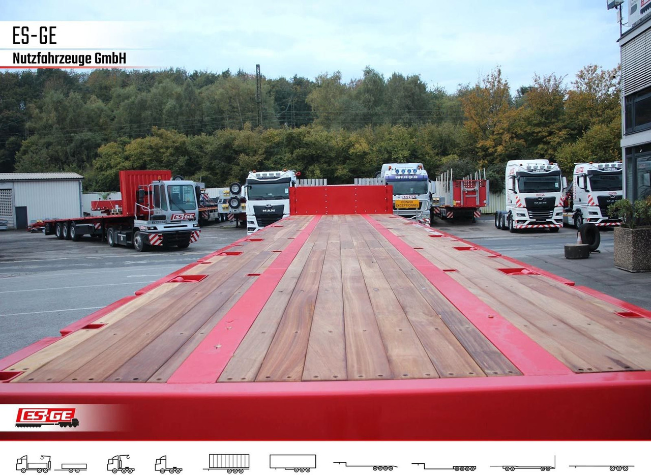 ES-GE 5-Achs-Ballastauflieger - Полуприцеп бортовой/ Платформа: фото 5 ES-GE 5-Achs-Ballastauflieger - Полуприцеп бортовой/ Платформа: фото 5