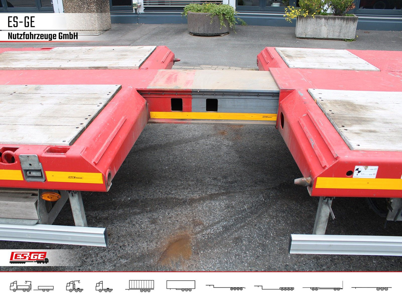 Faymonville MAX Trailer MAX100 Semi-Tieflader Radmulden - Низкорамный полуприцеп: фото 4 Faymonville MAX Trailer MAX100 Semi-Tieflader Radmulden - Низкорамный полуприцеп: фото 4