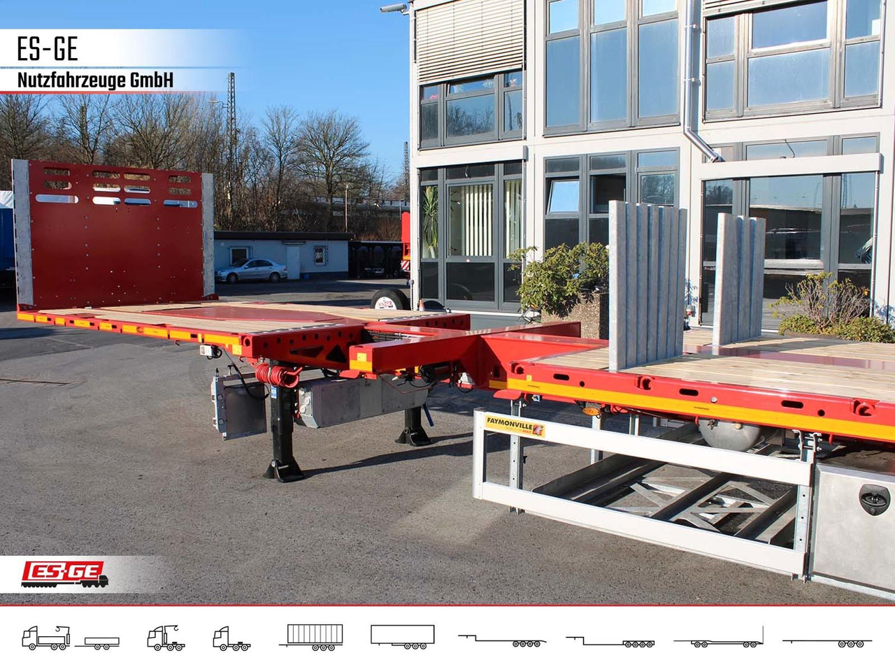 Faymonville Telemax Megatrailer - hydr. gelenkt - Полуприцеп бортовой/ Платформа: фото 5 Faymonville Telemax Megatrailer - hydr. gelenkt - Полуприцеп бортовой/ Платформа: фото 5