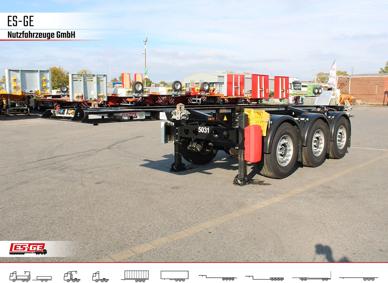 Krone Box Liner 3-Achs-Containerchassis 20' - Полуприцеп-контейнеровоз/ Сменный кузов: фото 2 Krone Box Liner 3-Achs-Containerchassis 20' - Полуприцеп-контейнеровоз/ Сменный кузов: фото 2