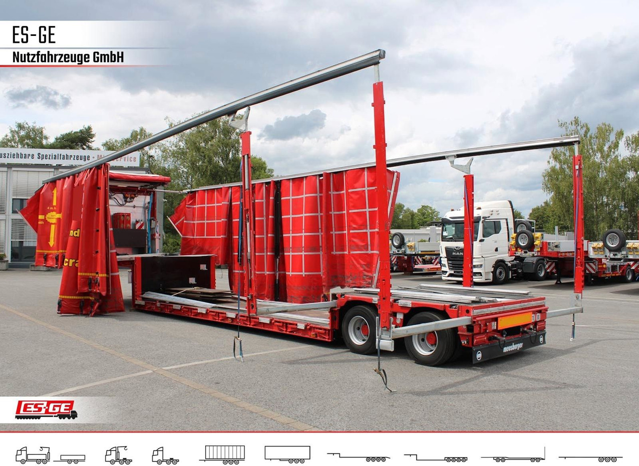 Meusburger 2-Achs-Jumbo-Tiefbett, verbreiterbar - Низкорамный полуприцеп: фото 5 Meusburger 2-Achs-Jumbo-Tiefbett, verbreiterbar - Низкорамный полуприцеп: фото 5