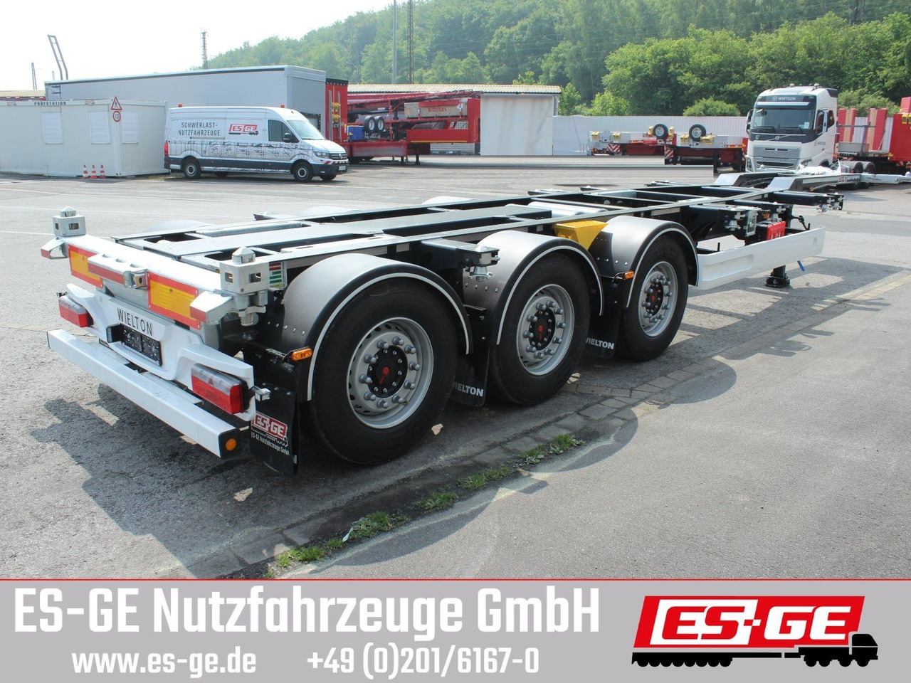 Wielton 3-Achs-Containerchassis - multifunktional - Полуприцеп-контейнеровоз/ Сменный кузов: фото 4 Wielton 3-Achs-Containerchassis - multifunktional - Полуприцеп-контейнеровоз/ Сменный кузов: фото 4