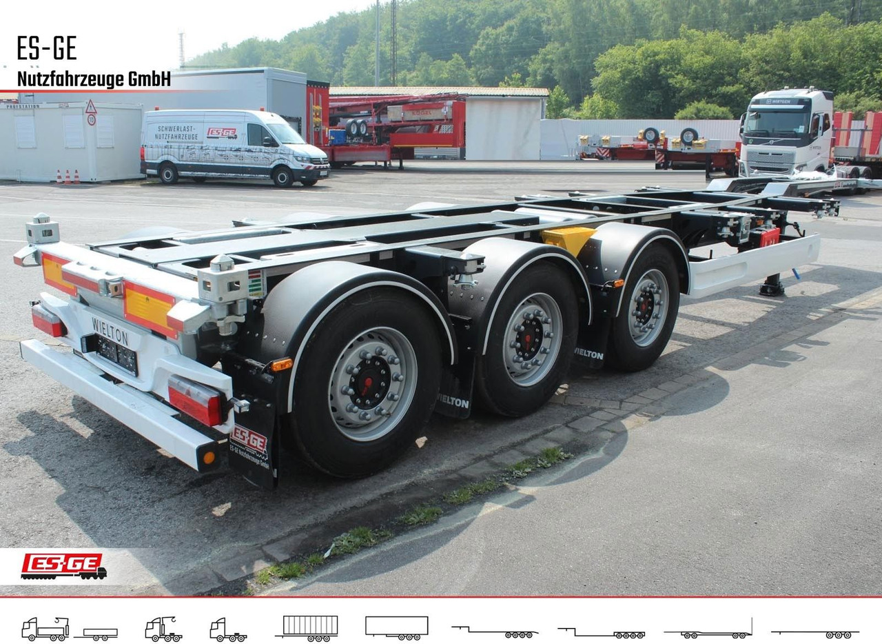 Wielton 3-Achs-Containerchassis - multifunktional - Полуприцеп-контейнеровоз/ Сменный кузов: фото 4 Wielton 3-Achs-Containerchassis - multifunktional - Полуприцеп-контейнеровоз/ Сменный кузов: фото 4