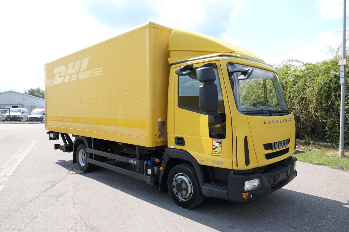 IVECO EuroCargo ML 75 E 16 P LBW LUFT AUTOMATIK COC EU - Малотоннажный фургон: фото 1 IVECO EuroCargo ML 75 E 16 P LBW LUFT AUTOMATIK COC EU - Малотоннажный фургон: фото 1