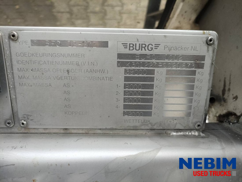 Burg BPDO 12-27 Z - 26.930Ltr - Полуприцеп-цистерна: фото 4 Burg BPDO 12-27 Z - 26.930Ltr - Полуприцеп-цистерна: фото 4