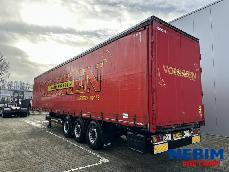 Тентованный полуприцеп Kögel SN 24 Curtainsider - Pritsche Plane / Sliding roof: фото 7
