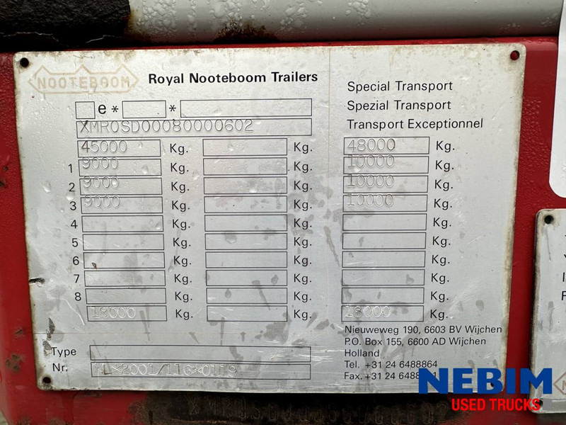 Nooteboom OSDS-48-03V - RAMPS - 6 mtr EXTENDABLE - Низкорамный полуприцеп: фото 3 Nooteboom OSDS-48-03V - RAMPS - 6 mtr EXTENDABLE - Низкорамный полуприцеп: фото 3