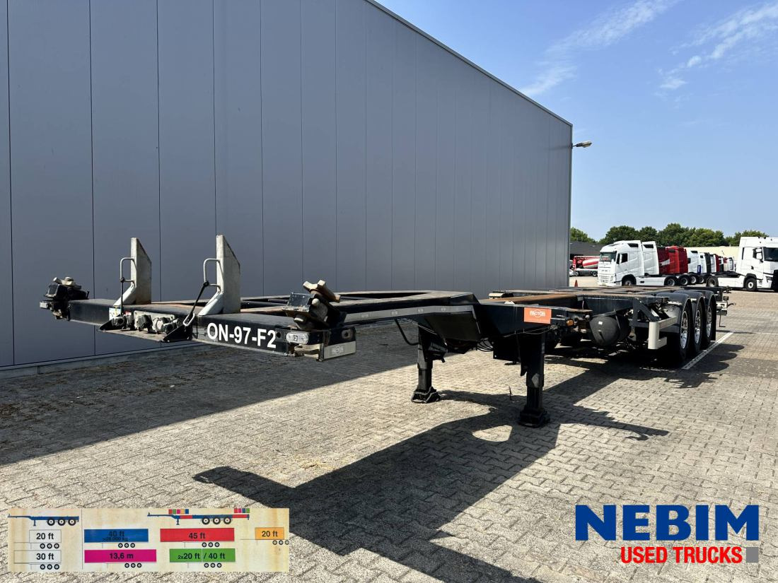Pacton ET3 - Multi / Slider / Flex - Полуприцеп-контейнеровоз/ Сменный кузов: фото 1 Pacton ET3 - Multi / Slider / Flex - Полуприцеп-контейнеровоз/ Сменный кузов: фото 1