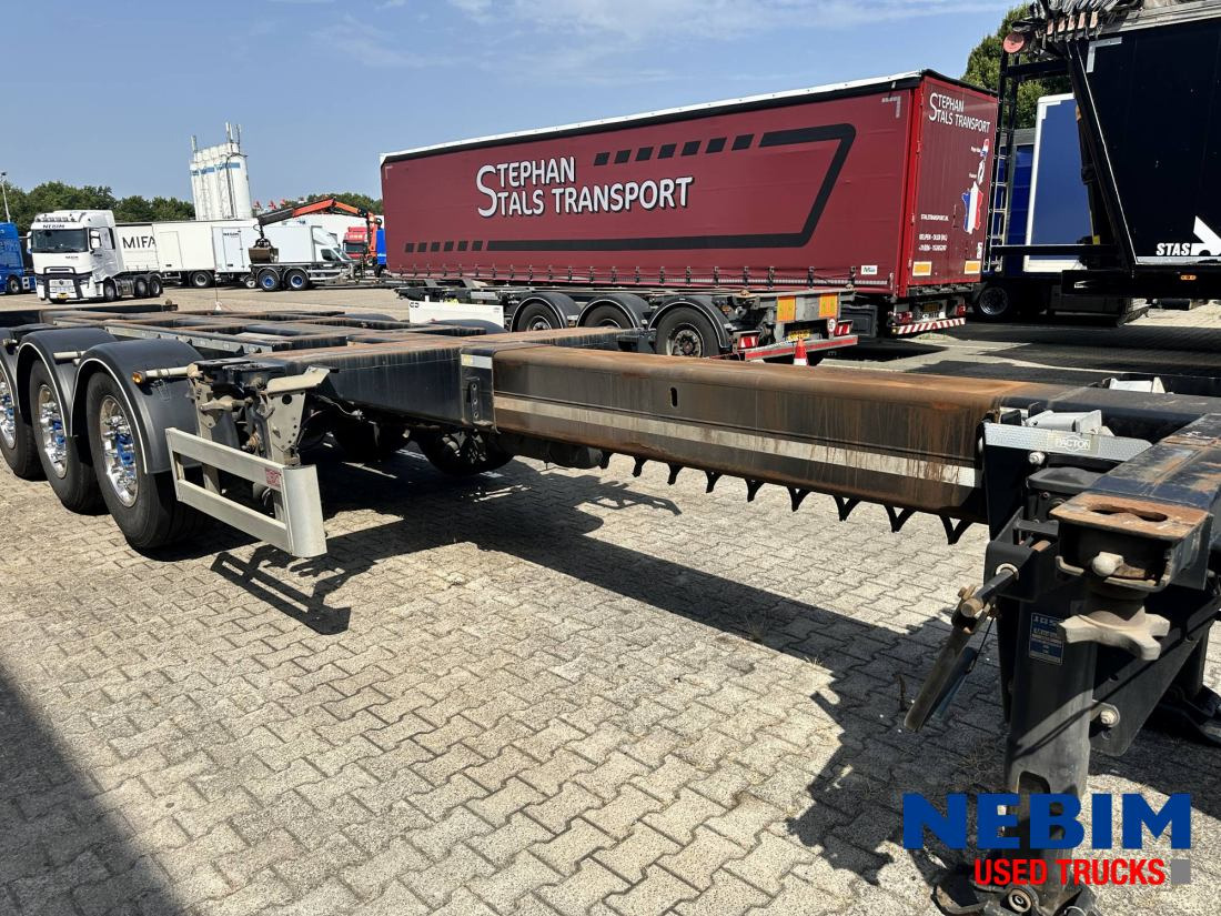 Pacton ET3 - Multi / Slider / Flex - Полуприцеп-контейнеровоз/ Сменный кузов: фото 3 Pacton ET3 - Multi / Slider / Flex - Полуприцеп-контейнеровоз/ Сменный кузов: фото 3