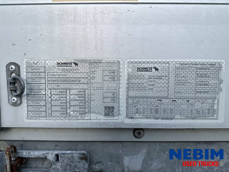 Schmitz Cargobull SCB*S3T - Curtainsider / Pritsche Plane / Sliding roof - Тентованный полуприцеп: фото 5 Schmitz Cargobull SCB*S3T - Curtainsider / Pritsche Plane / Sliding roof - Тентованный полуприцеп: фото 5