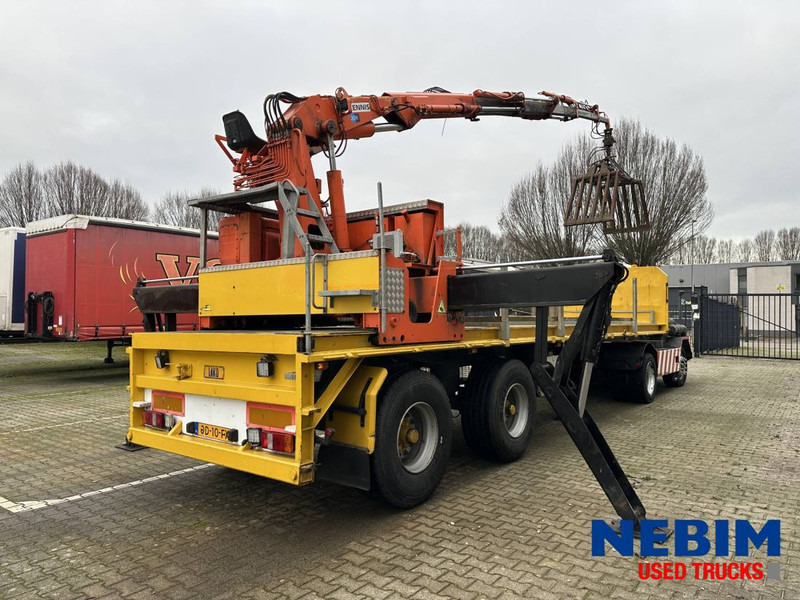 Lako T233C Kennis R-20 Crane 1999 - APK/TUV 23-12-2026 - Полуприцеп бортовой/ Платформа: фото 1 Lako T233C Kennis R-20 Crane 1999 - APK/TUV 23-12-2026 - Полуприцеп бортовой/ Платформа: фото 1