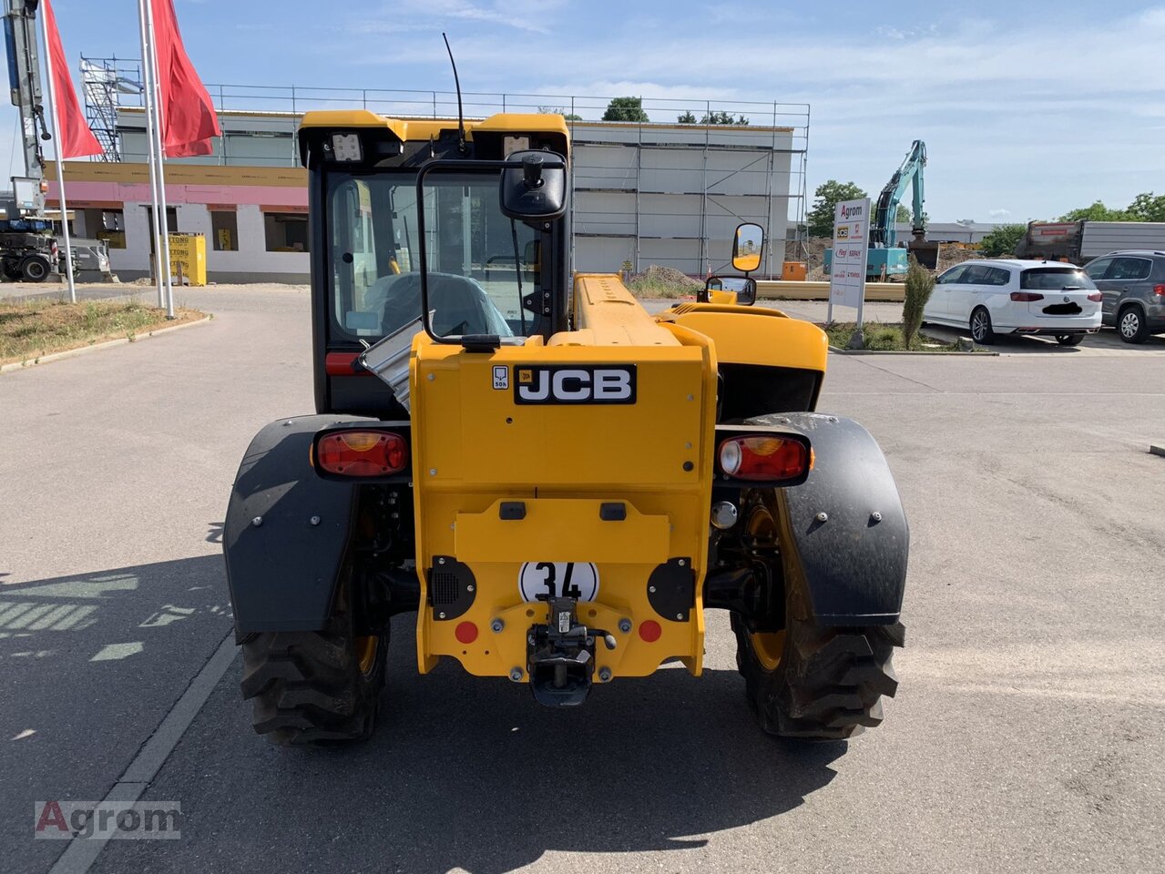 JCB 525-60 Agri Plus - Телескопический погрузчик: фото 4 JCB 525-60 Agri Plus - Телескопический погрузчик: фото 4