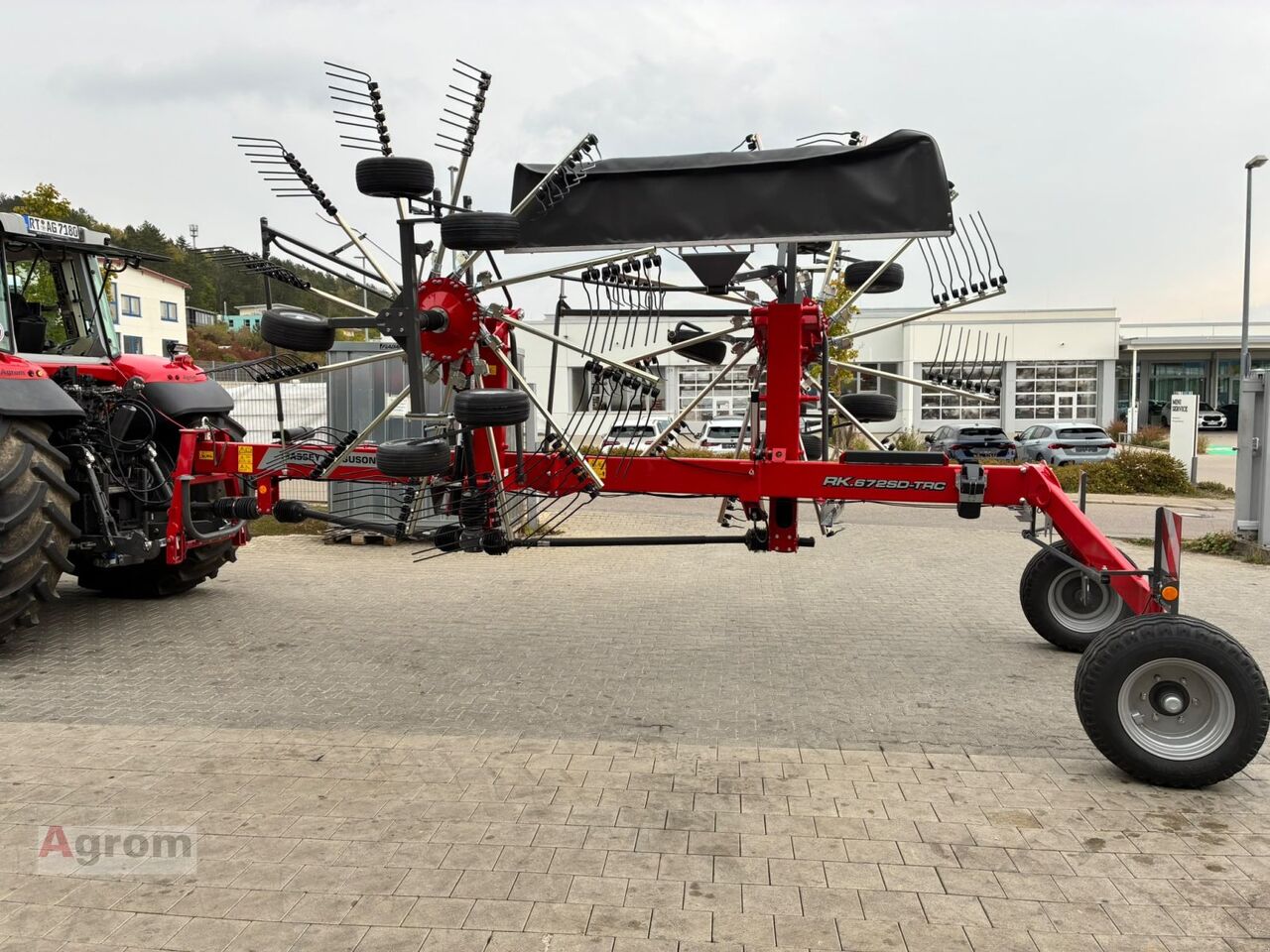 Massey Ferguson RK 672 SD-TRC - Сеноворошилка: фото 4 Massey Ferguson RK 672 SD-TRC - Сеноворошилка: фото 4