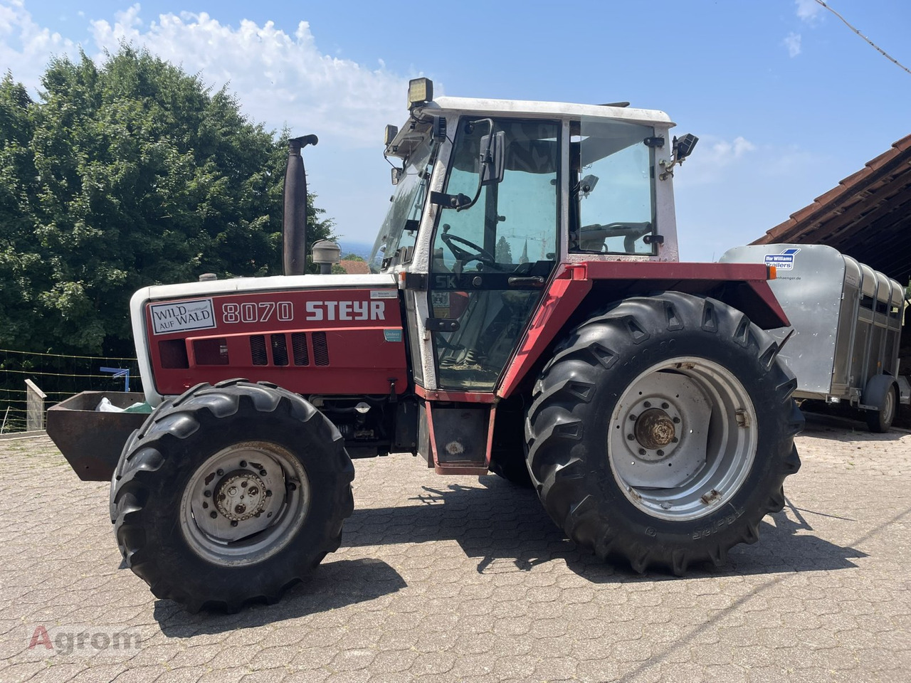 Steyr 8070 - Трактор: фото 2 Steyr 8070 - Трактор: фото 2