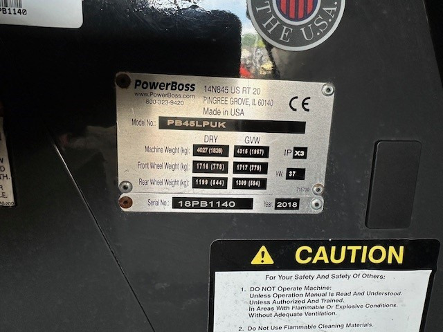 Hako powerboss PB-45-LPUK Naitilus - Промышленная подметальная машина: фото 2 Hako powerboss PB-45-LPUK Naitilus - Промышленная подметальная машина: фото 2