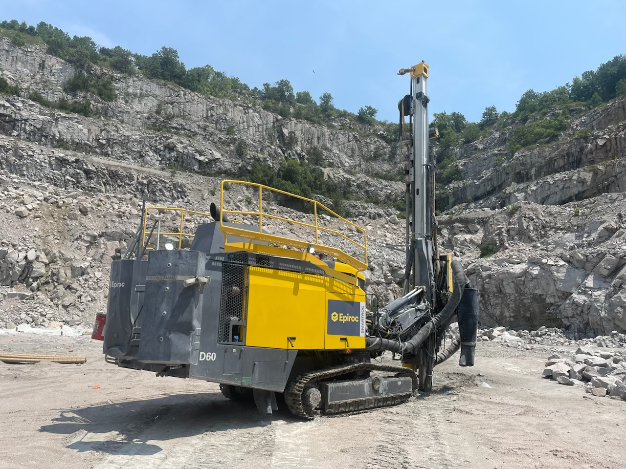 Epiroc SmartROC D60MKII-10SF - Буровая машина: фото 4 Epiroc SmartROC D60MKII-10SF - Буровая машина: фото 4