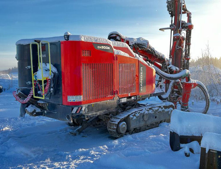 Sandvik DX800R - Буровая машина: фото 5 Sandvik DX800R - Буровая машина: фото 5