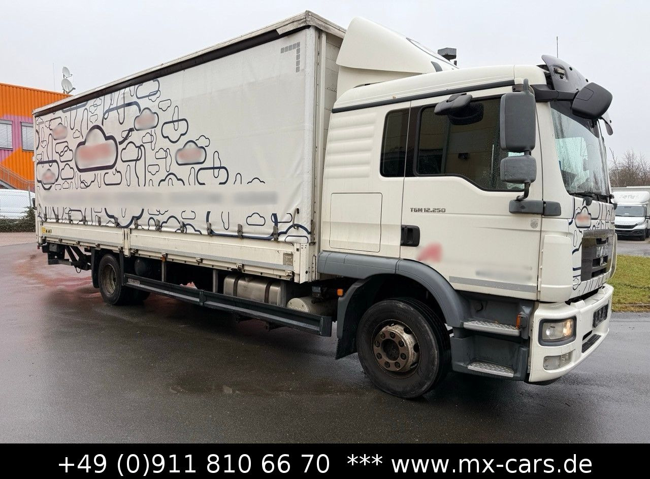 MAN TGM 12.250 Pritsche Plane LBW Schlafkabine Autom - Тентованный грузовик: фото 3 MAN TGM 12.250 Pritsche Plane LBW Schlafkabine Autom - Тентованный грузовик: фото 3