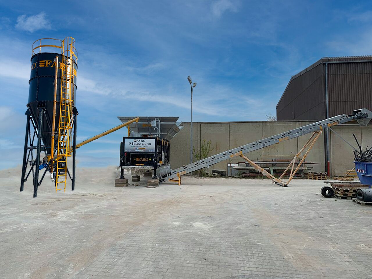 FABO Mobile Concrete Batching Plant - Бетонный завод: фото 2 FABO Mobile Concrete Batching Plant - Бетонный завод: фото 2