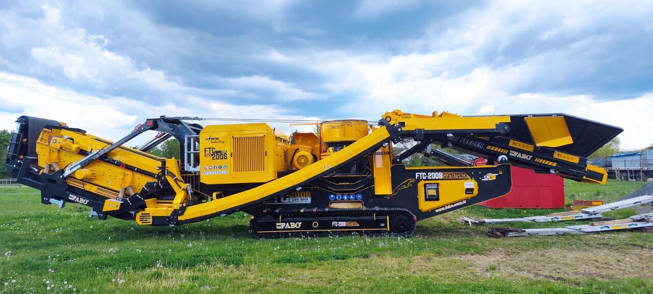 FABO Mobile cone crusher - Конусная дробилка: фото 1 FABO Mobile cone crusher - Конусная дробилка: фото 1