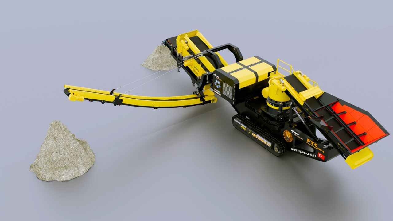 FABO Mobile cone crusher - Конусная дробилка: фото 2 FABO Mobile cone crusher - Конусная дробилка: фото 2