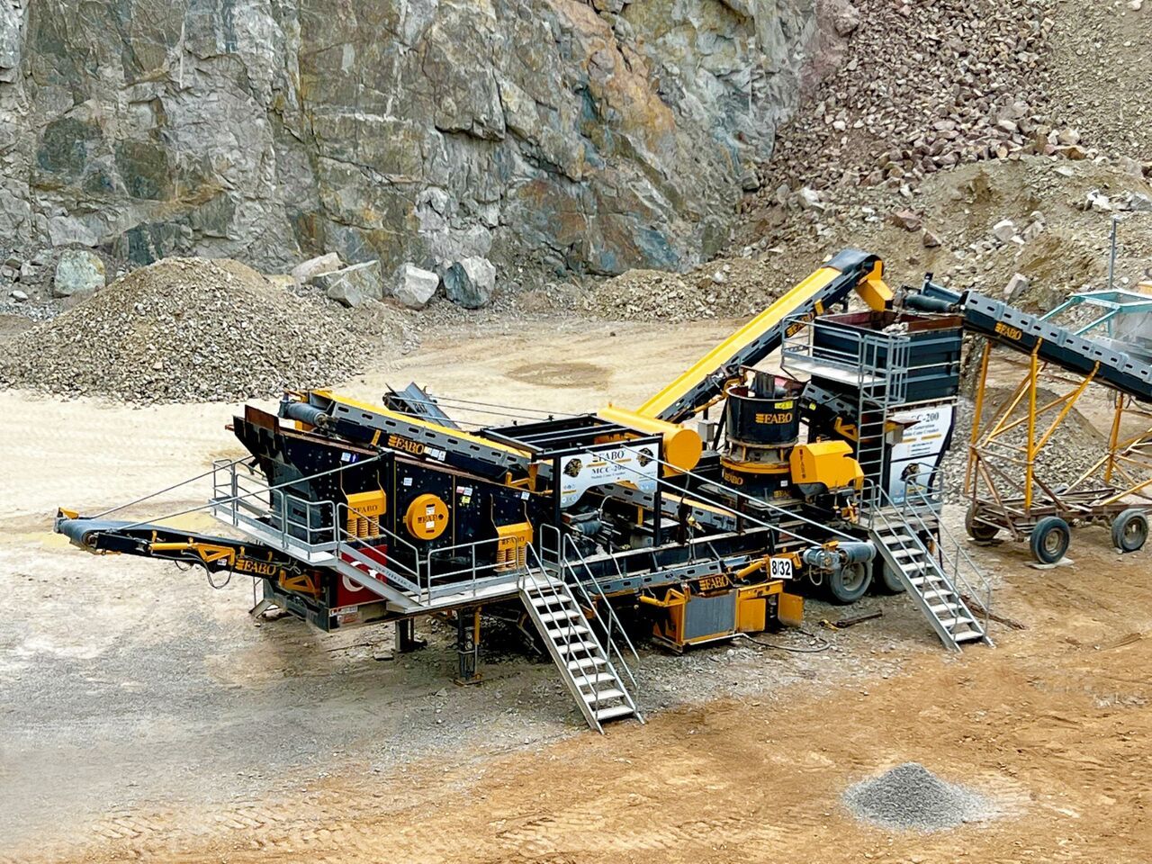 FABO Mobile cone crusher - Конусная дробилка: фото 4 FABO Mobile cone crusher - Конусная дробилка: фото 4
