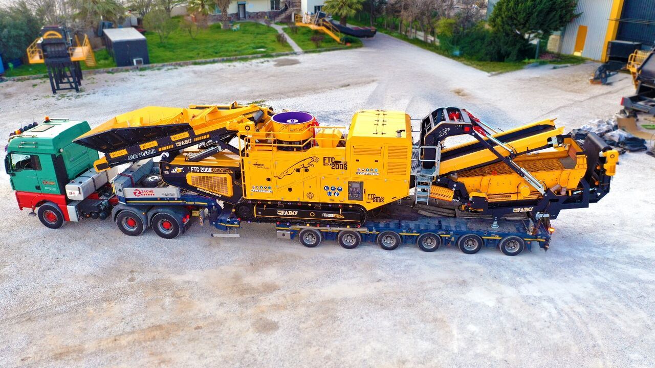 FABO Mobile cone crusher - Конусная дробилка: фото 3 FABO Mobile cone crusher - Конусная дробилка: фото 3