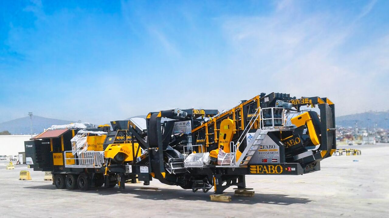 FABO Mobile crusher - Мобильная дробилка: фото 1 FABO Mobile crusher - Мобильная дробилка: фото 1