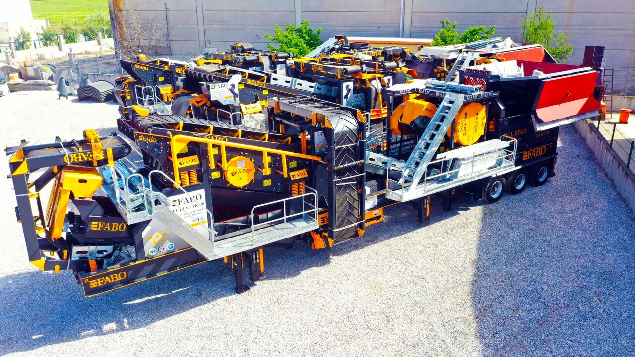 FABO Mobile crusher - Мобильная дробилка: фото 3 FABO Mobile crusher - Мобильная дробилка: фото 3