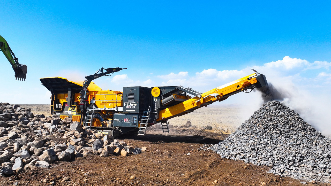 FABO Mobile crusher - Мобильная дробилка: фото 1 FABO Mobile crusher - Мобильная дробилка: фото 1