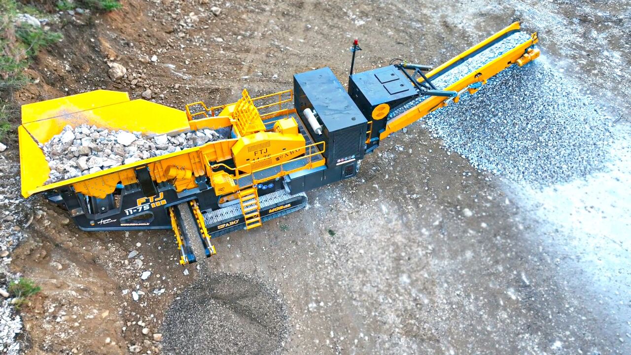 FABO Mobile crusher - Мобильная дробилка: фото 5 FABO Mobile crusher - Мобильная дробилка: фото 5
