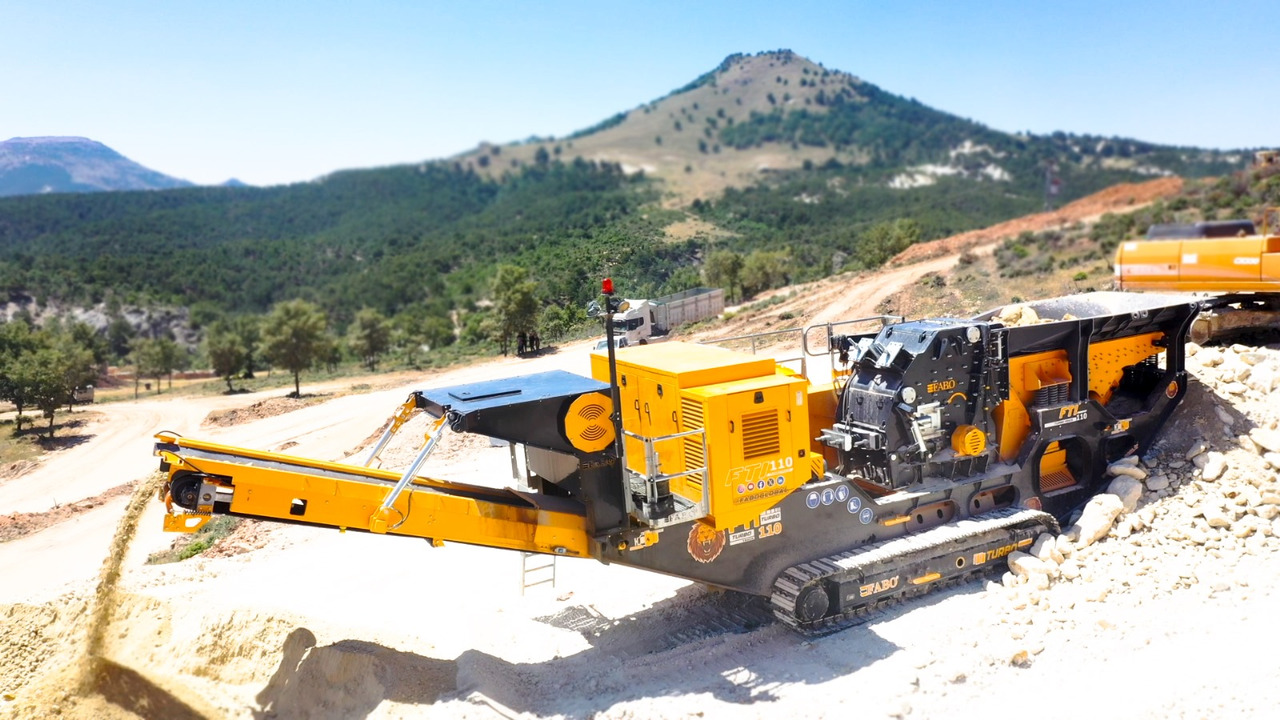 FABO Mobile crusher - Мобильная дробилка: фото 1 FABO Mobile crusher - Мобильная дробилка: фото 1