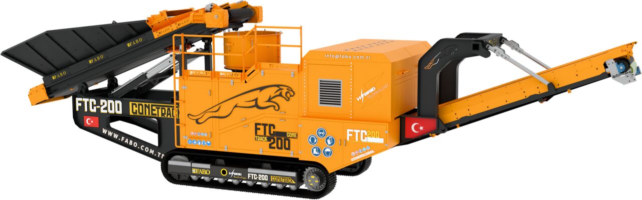 FABO Mobile crusher - Мобильная дробилка: фото 1 FABO Mobile crusher - Мобильная дробилка: фото 1