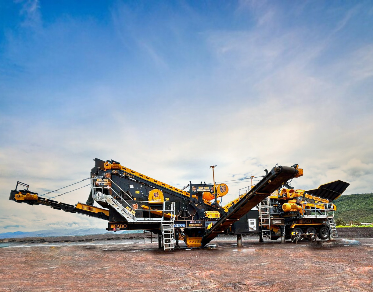 FABO Mobile crusher - Мобильная дробилка: фото 3 FABO Mobile crusher - Мобильная дробилка: фото 3