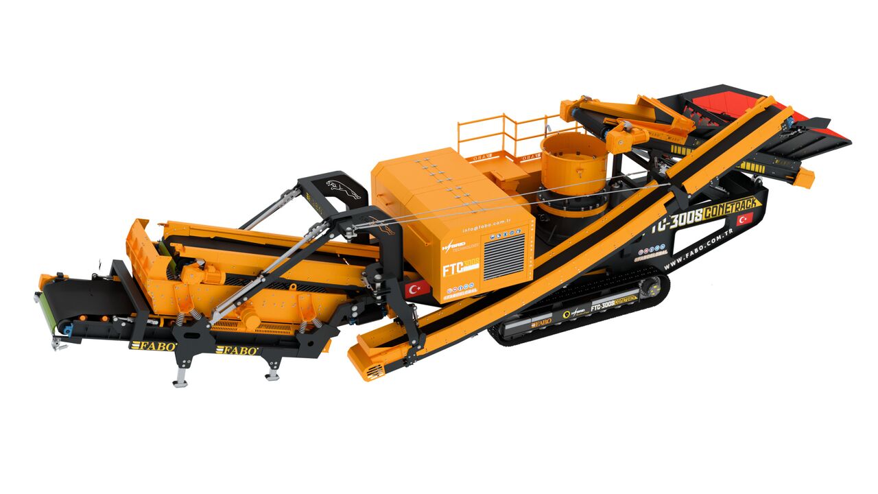 FABO Mobile crusher - Мобильная дробилка: фото 1 FABO Mobile crusher - Мобильная дробилка: фото 1