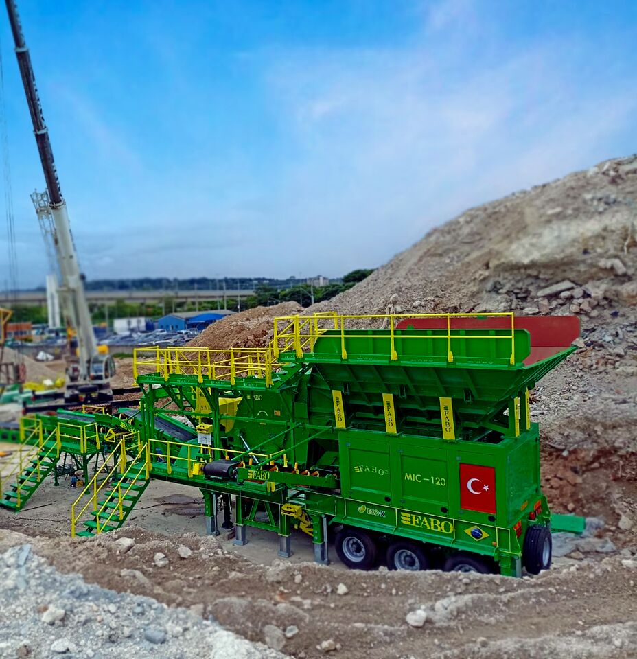FABO Mobile crusher - Мобильная дробилка: фото 3 FABO Mobile crusher - Мобильная дробилка: фото 3