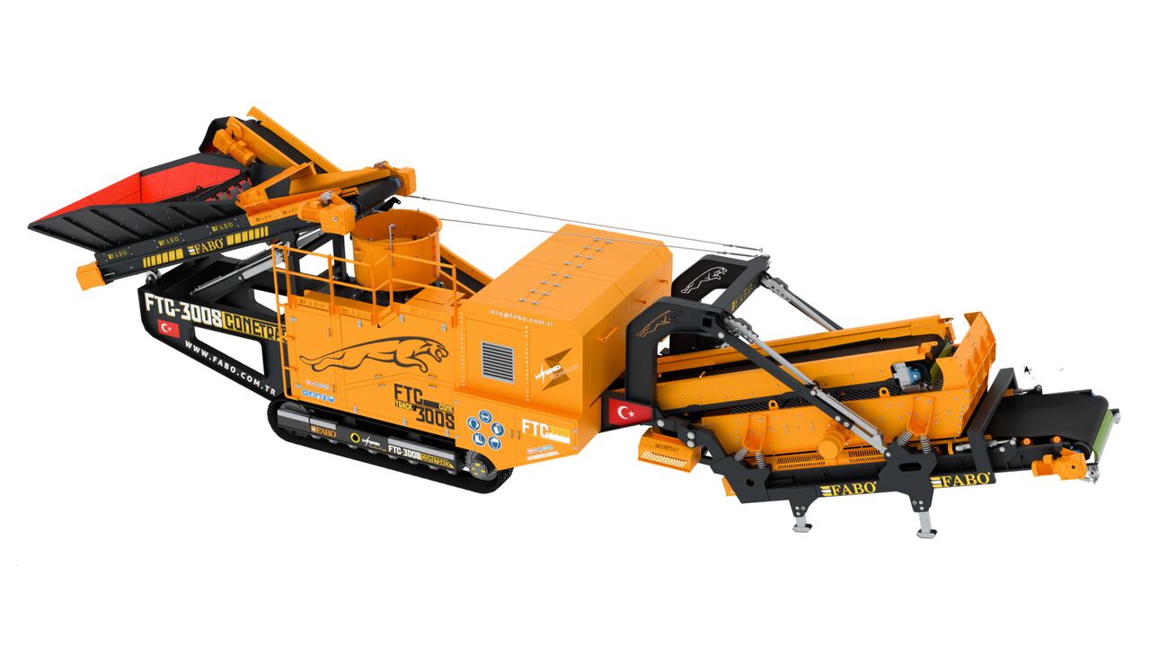 FABO Mobile crusher - Мобильная дробилка: фото 4 FABO Mobile crusher - Мобильная дробилка: фото 4