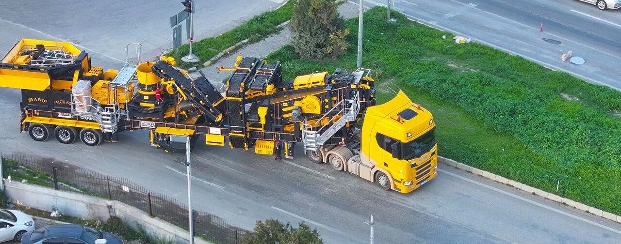 FABO Mobile crusher - Мобильная дробилка: фото 5 FABO Mobile crusher - Мобильная дробилка: фото 5