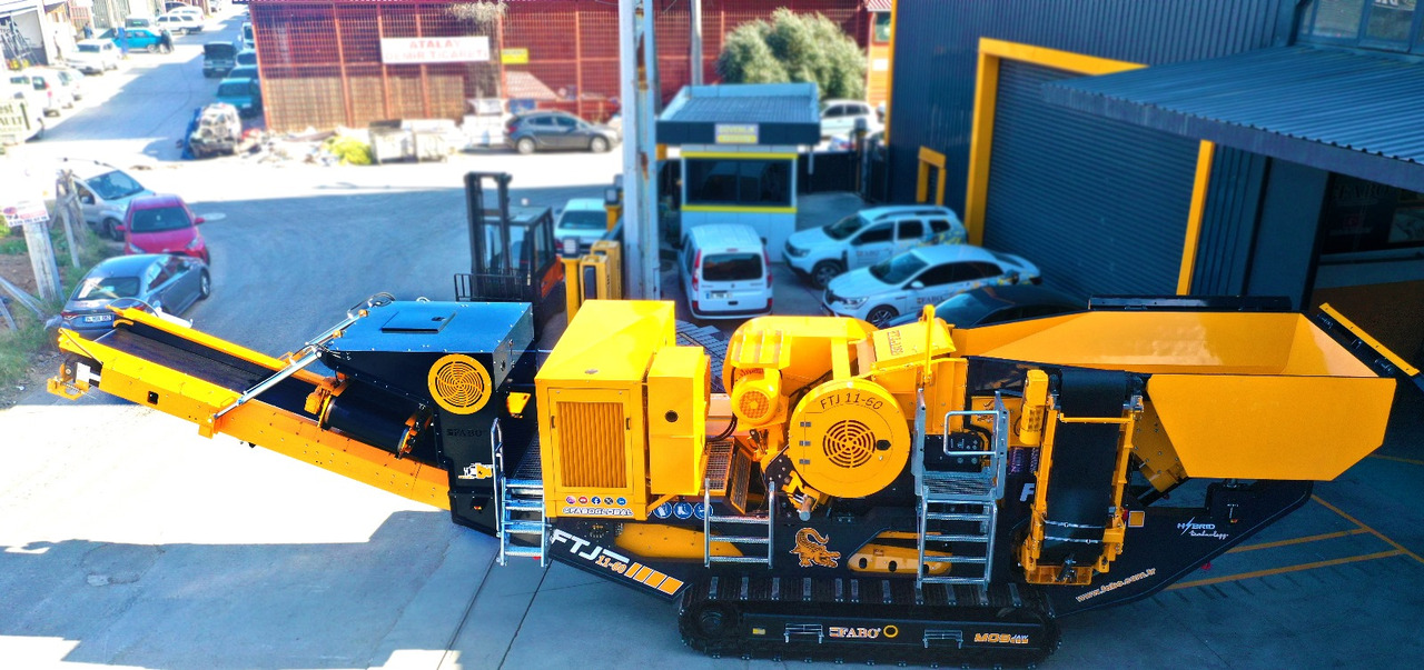 Новый Мобильная дробилка FABO Mobile crusher: фото 1