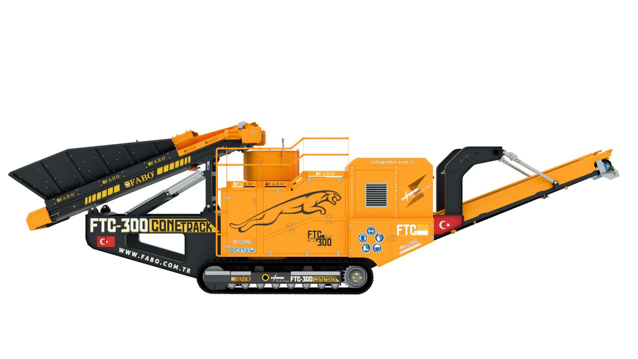 FABO Mobile crusher - Мобильная дробилка: фото 1 FABO Mobile crusher - Мобильная дробилка: фото 1