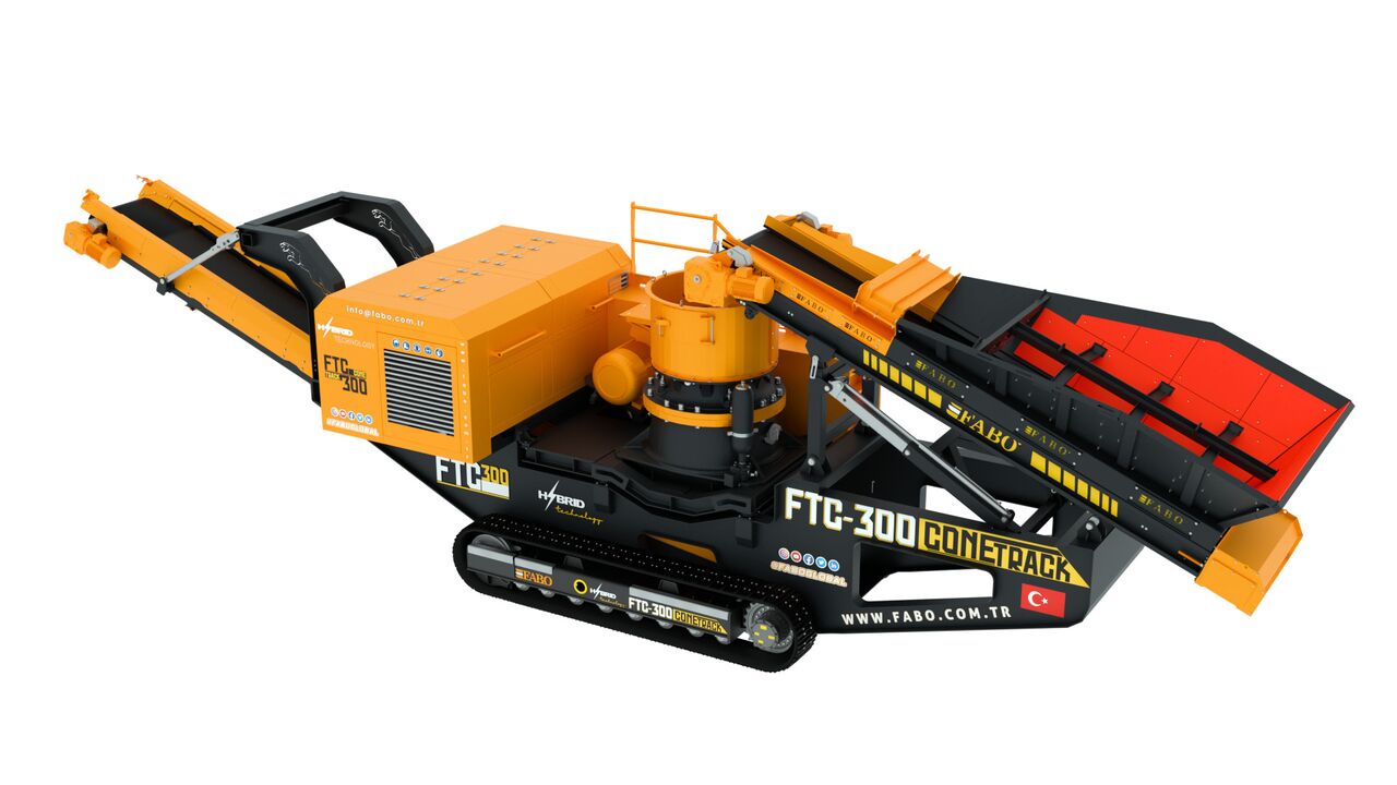 FABO Mobile crusher - Мобильная дробилка: фото 3 FABO Mobile crusher - Мобильная дробилка: фото 3