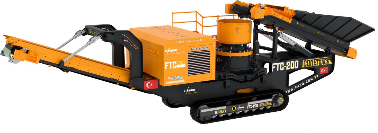 FABO Mobile crusher - Мобильная дробилка: фото 1 FABO Mobile crusher - Мобильная дробилка: фото 1