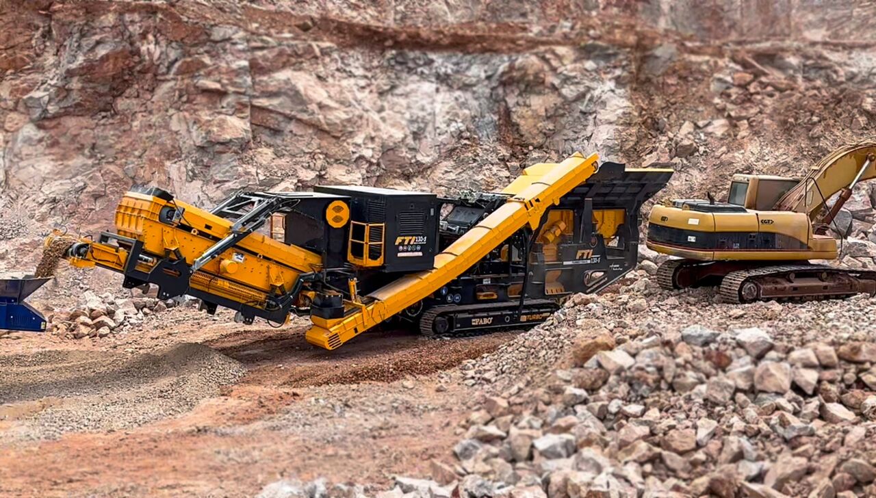FABO Mobile crusher - Мобильная дробилка: фото 2 FABO Mobile crusher - Мобильная дробилка: фото 2
