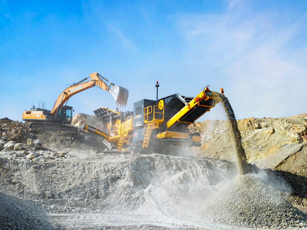 FABO Mobile crusher - Мобильная дробилка: фото 1 FABO Mobile crusher - Мобильная дробилка: фото 1
