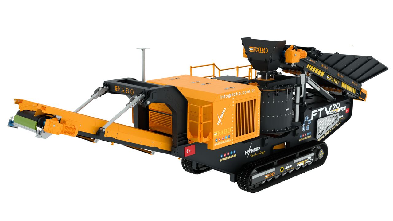 FABO Mobile crusher - Мобильная дробилка: фото 1 FABO Mobile crusher - Мобильная дробилка: фото 1